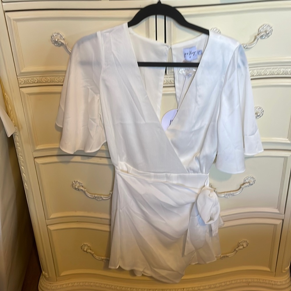 White romper